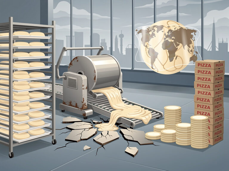 34-Year-Old UK Pizza Dough Maker Collapses Under Debt Load as Costs Crush Suppliers