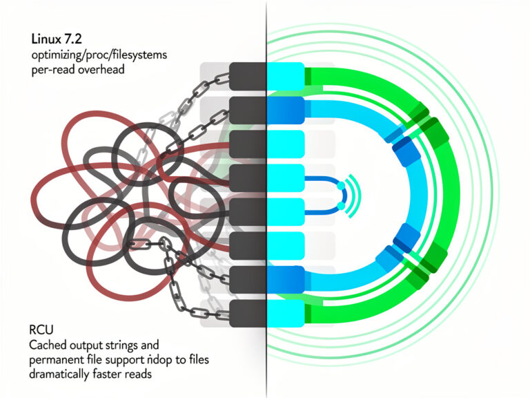 Linux 7.2 Quietly Delivers 444% Faster /proc/filesystems Reads That Many Programs Hit Constantly
