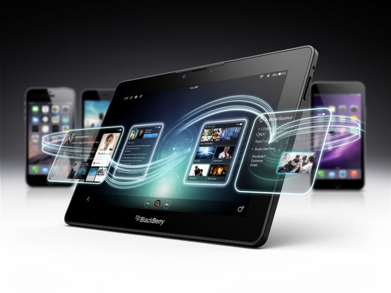 BlackBerry PlayBook’s Revolutionary Bezel Gestures That Shaped Modern Mobile UI