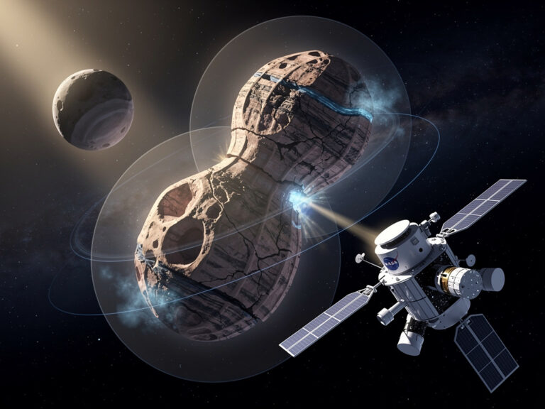 NASA’s Lucy Spots a Wobbly Peanut: Fresh Clues to a Catastrophic Asteroid Birth