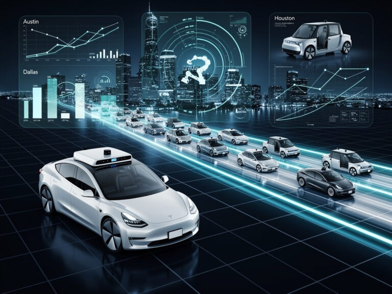 Tesla’s Tiny Texas Robotaxi Fleet Exposes the Gap Between Musk’s Vision and Today’s Reality