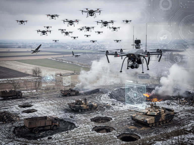 AI Trained on 500,000 Hours of Ukraine Drone Footage for Autonomous Swarms