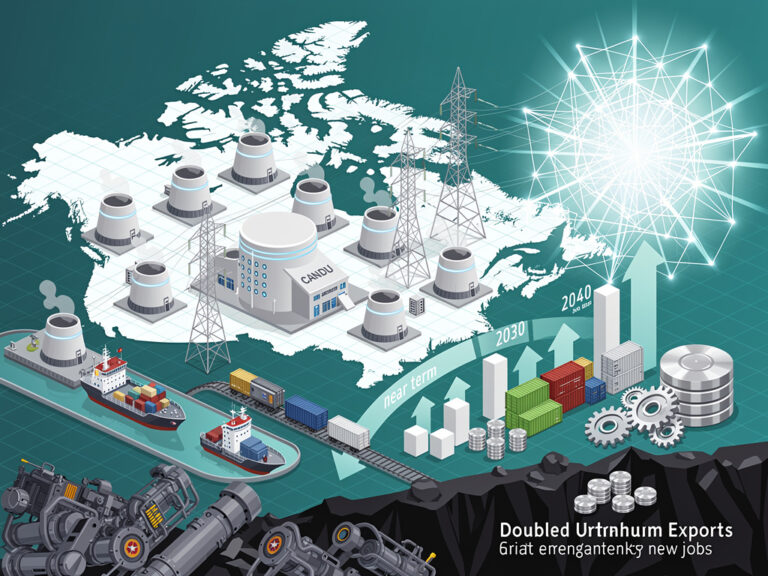 Canada Bets Big on Nuclear Renaissance With Plan for 10 New Reactors and CANDU Export Push