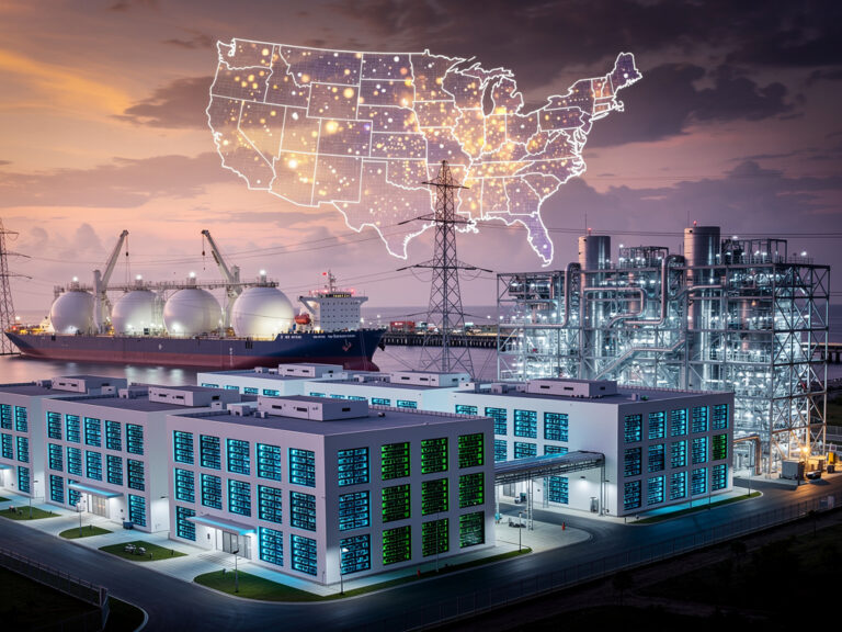 AI-Driven Data Centers Fuel Surge in US LNG Demand as Bridge to Renewables