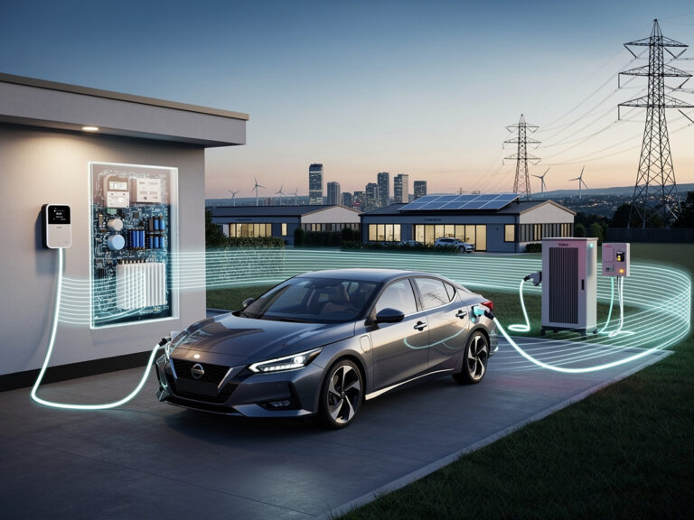 Nissan and Valeo Partner to Commercialize Bidirectional EV Charging