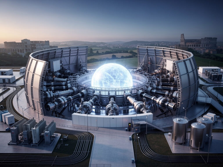 General Fusion to Build Europe’s First Utility-Scale Magnetized Target Fusion Plant Near Rome