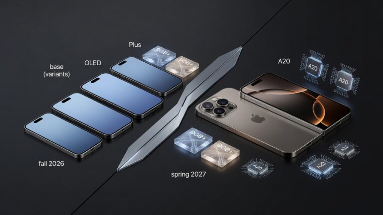 Apple’s Six-iPhone Gamble: Split Launches and Bold Designs Set to Test Buyer Appetite