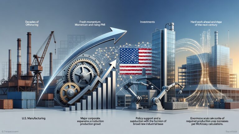 America’s Hard Road Back: Rebuilding the Factories That Sustain a Nation