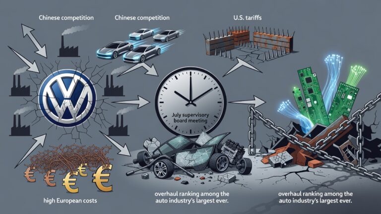 Volkswagen’s Reckoning: Up to 100,000 Jobs and Four German Plants on the Line