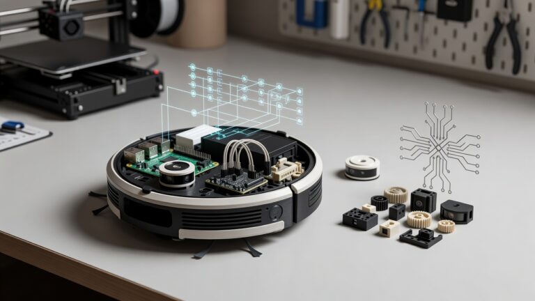 Meet Oomwoo: The Build-It-Yourself Robot Vacuum That Sidesteps Cloud Risks With Open Hardware and ROS 2