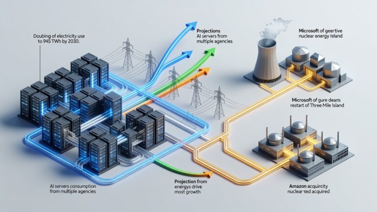 AI’s Electricity Appetite Forces Tech Giants Back to Nuclear