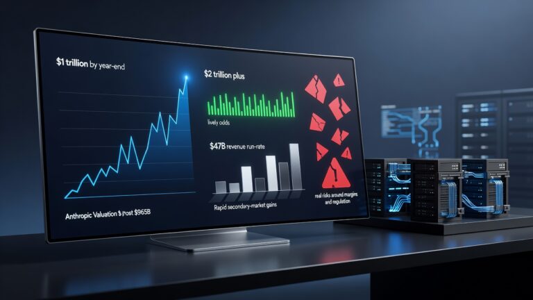 Anthropic’s Trillion-Dollar Ascent: How Polymarket Bettors and Secondary Traders Price the AI Leader’s Ceiling