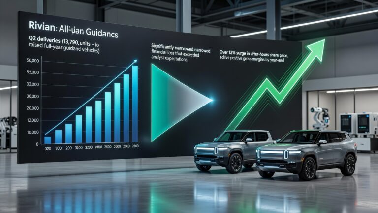 Rivian Raises 2024 Production Guidance to 52,000 Vehicles After Strong Q2