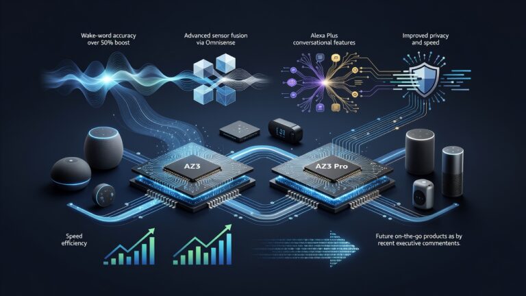 Amazon’s Custom AZ3 Chips Power Alexa+ Ambitions and Portable AI Devices