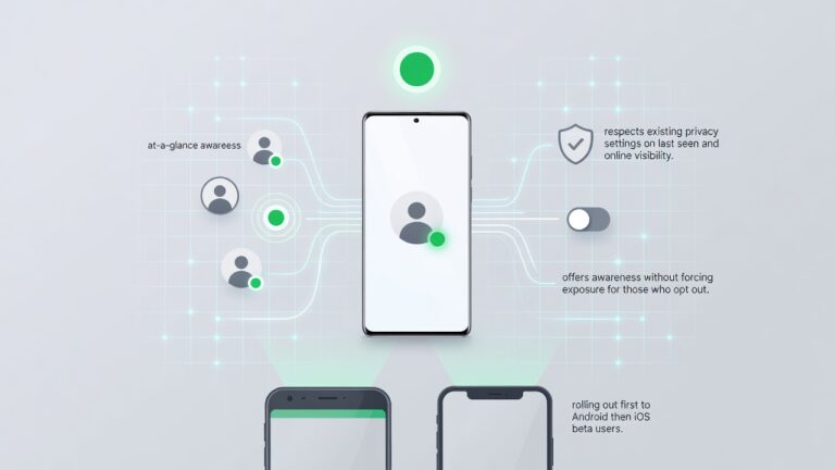 WhatsApp’s Green Dot Signals a Shift in Real-Time Messaging Visibility