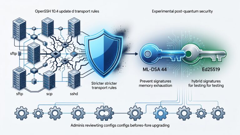 OpenSSH 10.4 Tightens Protocol Rules and Adds Post-Quantum Testbed