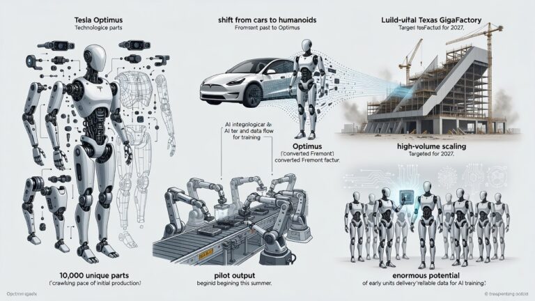 Elon Musk Tempered Optimism on Tesla Optimus: Production Starts Slow, But Scale Looms Large