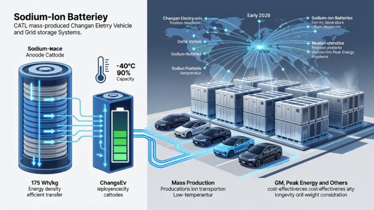 Sodium-Ion Batteries Gain Traction as CATL Ships Cells and GM Targets Grid Storage