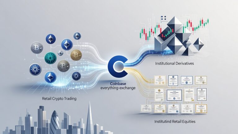 Coinbase Secures UK Nod for Stocks and Derivatives in Bold Push Toward One-Stop Trading