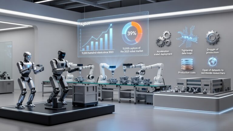 China’s Agibot Hits 15,000 Robots and Eyes Factory Floors Worldwide