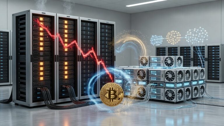 Bitcoin Miners Unravel as AI Hype Fades: Stocks Plunge 20% While BTC Holds Steady