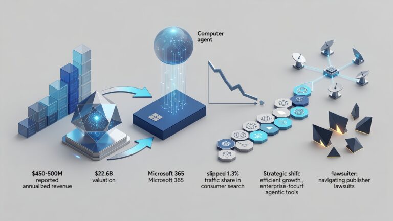 Perplexity AI’s Quiet Pivot: Agents, Enterprise Wins and a Traffic Slide