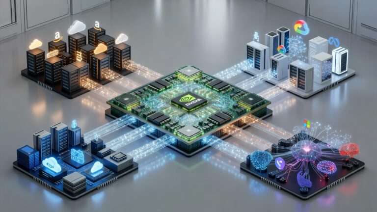 Nvidia Partners with AI Rivals Amazon, Google, Microsoft to Protect Chip Dominance