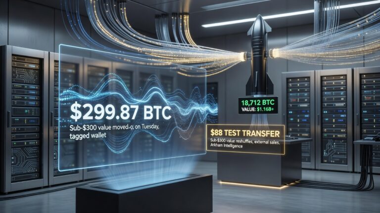 SpaceX’s Tiny Bitcoin Wallet Move Stirs Questions After Months of Silence