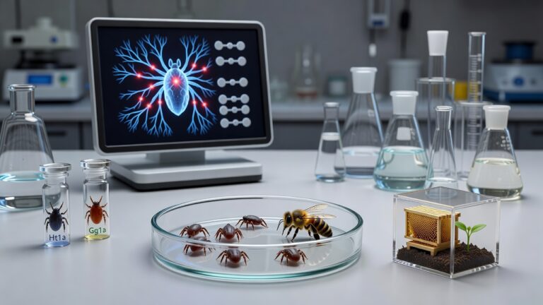 Spider Venom Peptides Offer New Defense Against Varroa Mites Ravaging Honeybee Colonies