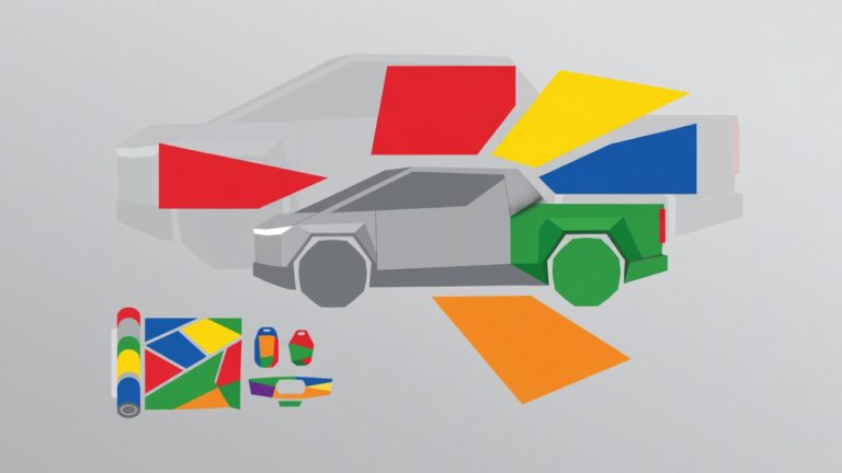 Slate’s Crayola Truck Wraps Turn a Gray EV Into a Canvas for Nostalgia and Choice