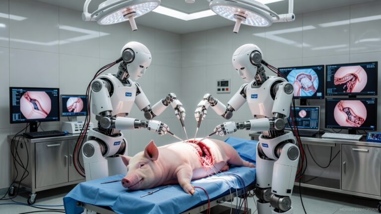 Humanoid Robots Perform First Live Gallbladder Removals in UC San Diego Trial