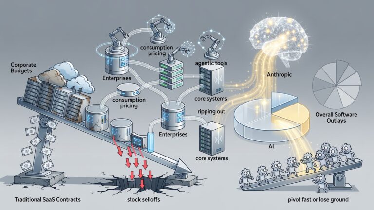 Corporate Dollars Pour Into AI While Traditional SaaS Takes the Hit