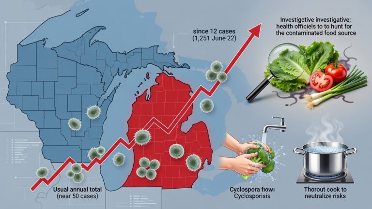 Michigan Parasite Outbreak Explodes Past 1,200 Cases in Weeks