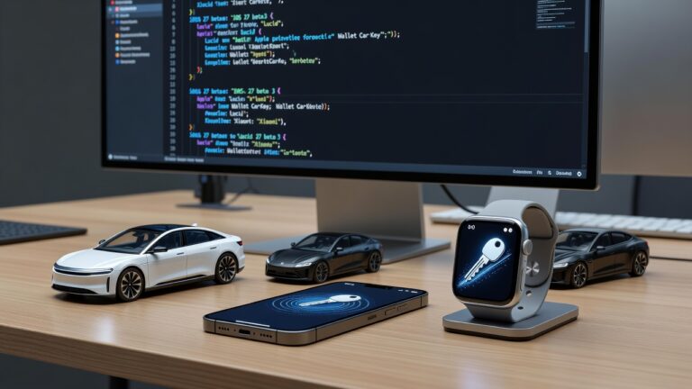 Apple’s iOS 27 Beta Signals Car Key Expansion to Lucid and Xiaomi EVs