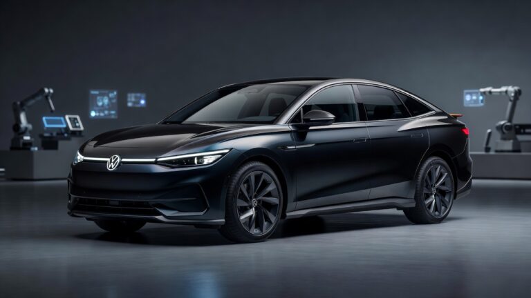 Volkswagen’s Bold ID. Unyx 09 Sedan Tests China Strategy With Xpeng Tech and Striking Design