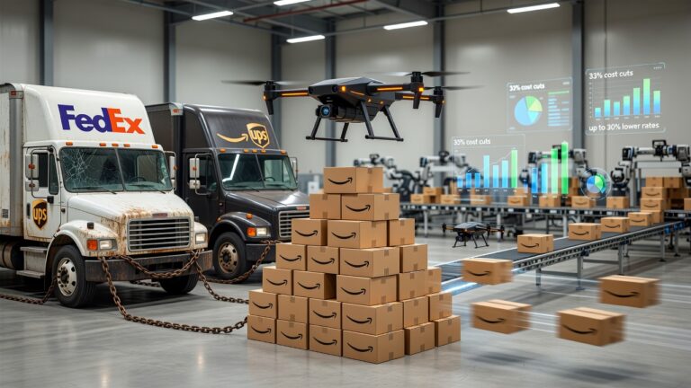 Amazon’s Low-Price Assault Tests FedEx and UPS Pricing Power