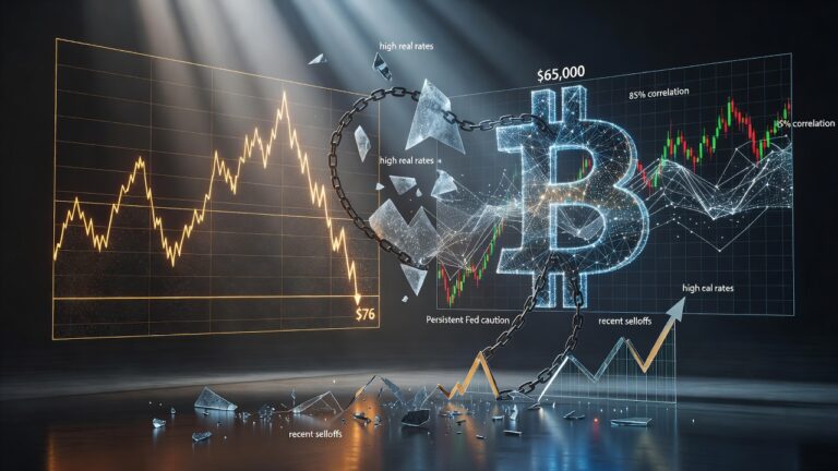 Oil Dips Below $76 Yet Bitcoin Lags: The Stubborn Macro Forces at Play