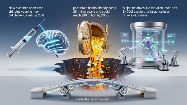 Shingles Shots, $5 Trillion Burdens and Cell-Level Fixes: The Urgent Case for Brain Protection