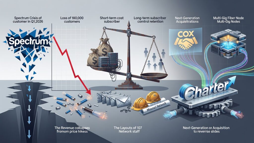 Spectrum’s Cost Cuts Deepen as Customer Exodus Accelerates