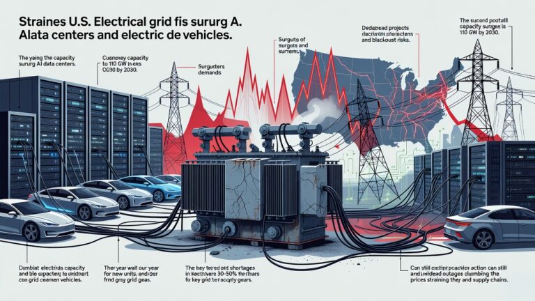AI’s Electric Hunger: How Data Centers and EVs Are Straining Grids and Sparking Transformer Shortages