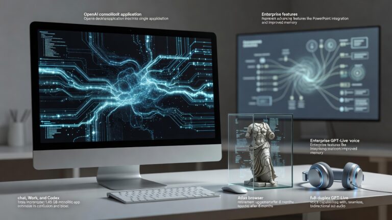 OpenAI Axes Its Own Browser, Merges Apps Into a Heavier Desktop Client and Touts Smarter Voice