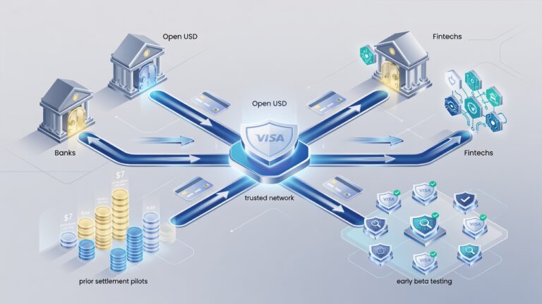 Visa Builds One-Stop Stablecoin Factory for Banks and Fintechs