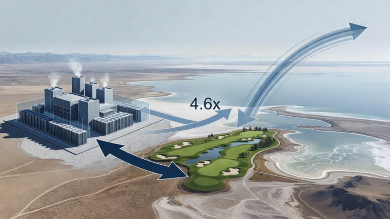 Kevin O’Leary’s Golf Course Defense of AI Data Centers Collides With Soaring Water Projections