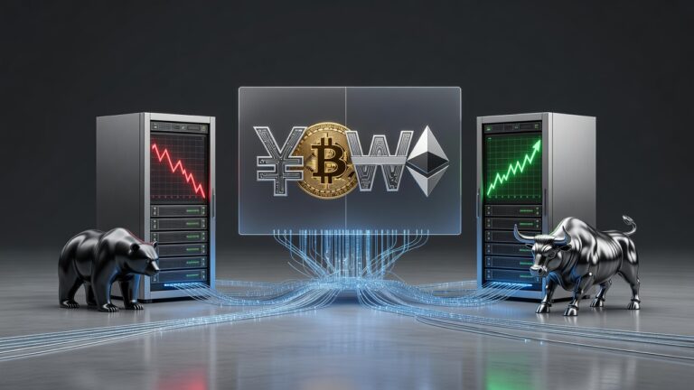 Asia’s Markets Reel From AI Selloff as Japan and South Korea Embrace Crypto Rules