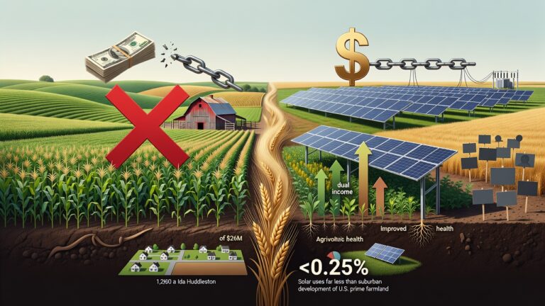 Farmers Weigh Millions Against Legacy as Solar Projects Encroach on U.S. Farmland