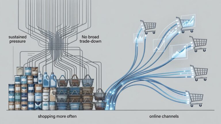 Bernstein Traffic Data Reveals K-Shaped Strain on Low-Income Shoppers