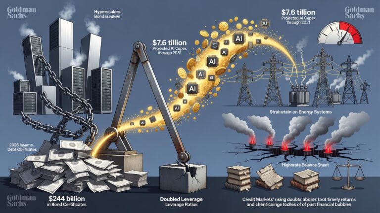 Goldman Sachs Flags AI Debt Surge as Hyperscalers Borrow Hundreds of Billions