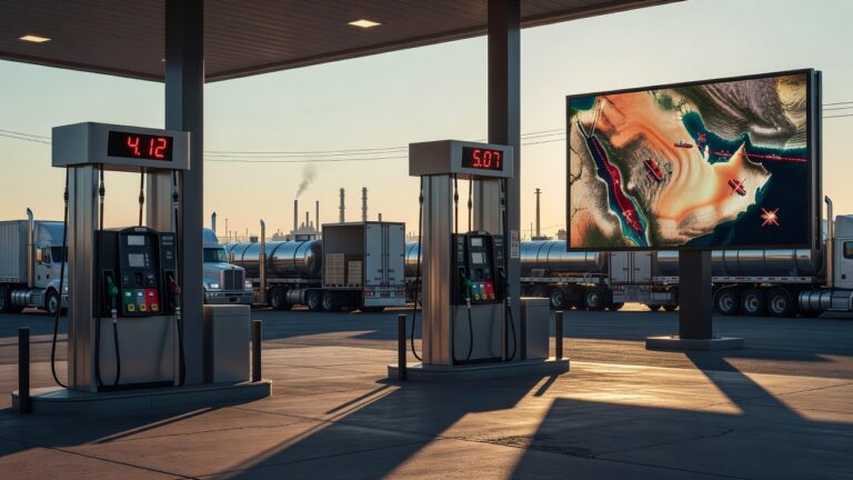 Gas Prices Cross $4 Again as Iran Conflict Drags On With No Clear End