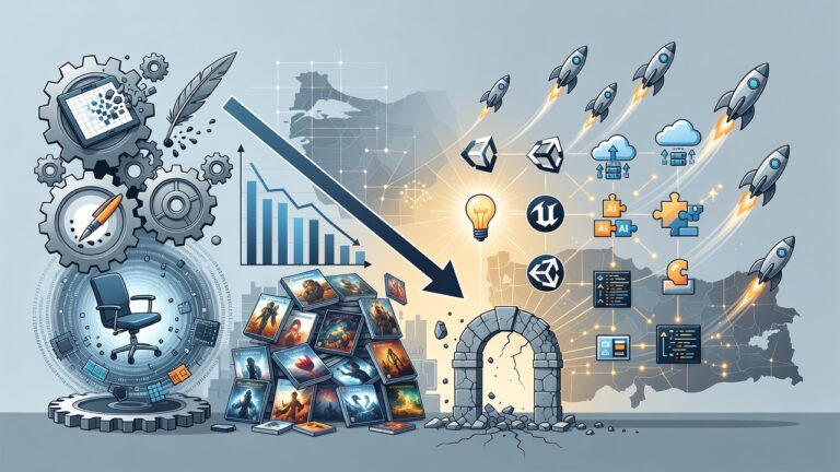 AI Empowers Solo Game Makers But Slams the Door on New Talent