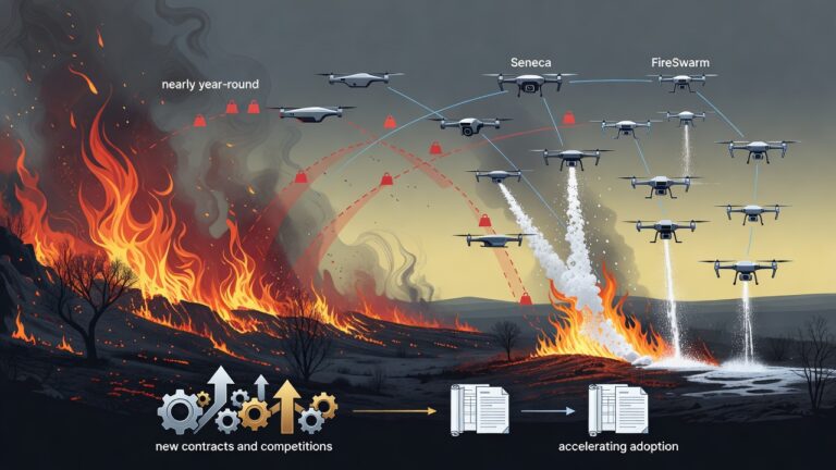 Drones Take Aim at Early Wildfires as U.S. Fire Seasons Stretch Year-Round